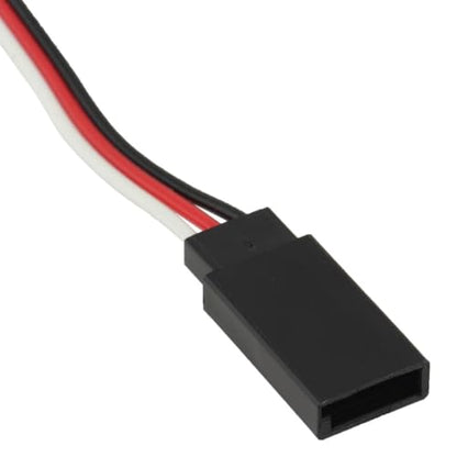 Healifty 10pcs 300mm Servo Extension Lead Wire Cable for Futaba Rc Plane and Helicopter Servo Connection, Sturdy Hard Plastic and Copper Wire Extension Cable Kit