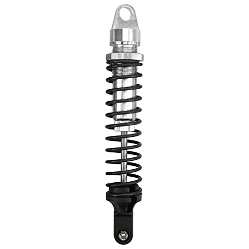 2Pcs 188mm RC Aluminum Shock Absorber Damper for 1/5 Scale OffRoad Cars, Suitable for HSP 94050 RC Gasoline Vehicles (Silver) - color: Silver