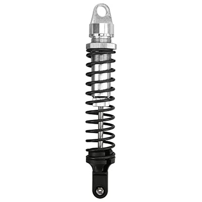 2Pcs 188mm RC Aluminum Shock Absorber Damper for 1/5 Scale OffRoad Cars, Suitable for HSP 94050 RC Gasoline Vehicles (Silver) - color: Silver