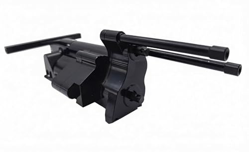 Metal Transmission Gearbox Case with Gear Set & Rod Kit Upgrade for Axial SCX10 Pro 1/10 RC Crawler, Replaces AXI03028.