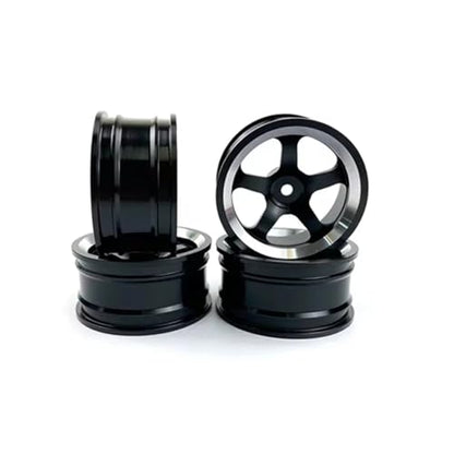 Parts For MN86KS G500 For MN MN86K 4WD Metal Upgrade Wheel Hub Rim Car Crawler Off Road Truck RC Spare Parts DIY Vehicles(Black) - color: Black