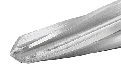 Accusize Industrial Tools H.S.S. Aligning Reamer - 13/16'' Diameter, 5'' Flute Length, 7'' OAL, Hex Shank, Spiral Flute, 0523-6035 | HSS Aligning Reamer, 13/16" Dia, 5" Flute, 7" OAL, Hex Shank, Spiral Flute - size: 13/16 inch