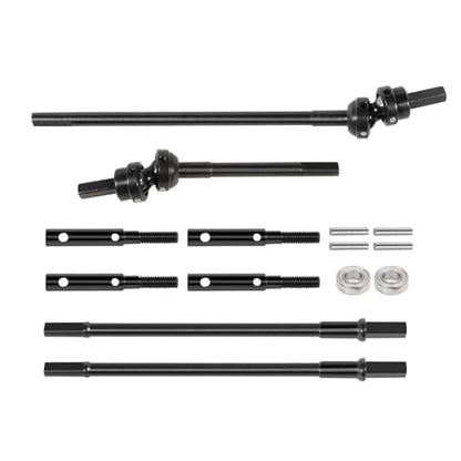 AMK 2-Joint 1/10 Capra Drive Shaft Offset Portal Axle Constant Velocity Driveshift UTB10 CVD Stub Shaft for RC Crawler Axial 1.9 Capra F9 Upgrades