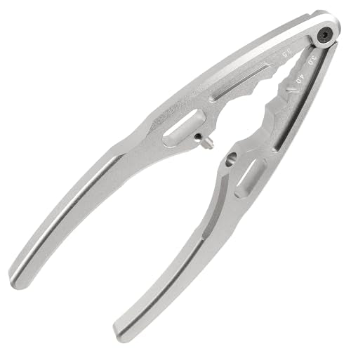 Universal RC Multi Shock Shaft Pliers W/Ball End Multi-Function Clamp Tools for All 1/8 1/10 1/12 1/14 1/16 1/18 Scale Cars Trucks (Silver)