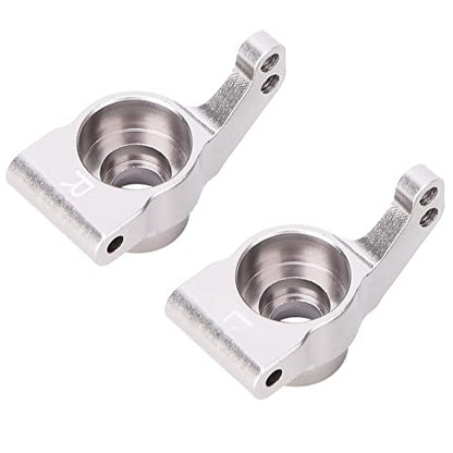 1:14 Metal Rear Axle Hub Carrier Precision CNC Machined for Remote Controlled RC Car, Blue (Color BE6040T) - color: Titanium Color Be6040t
