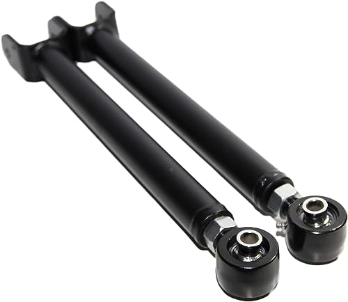 Front Upper Adjustable Suspension Control Arm and Ball Joint Assembly with Bushing Replacement for 2007-2018 Wrangler 4WD 2WD - size: Front Upper