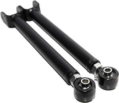Front Upper Adjustable Suspension Control Arm and Ball Joint Assembly with Bushing Replacement for 2007-2018 Wrangler 4WD 2WD - size: Front Upper