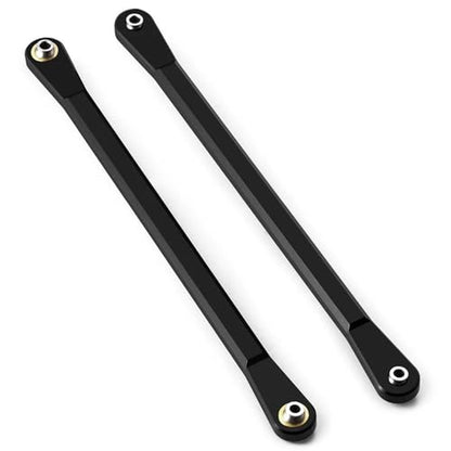 RC Tie Link Rods Compatible with Hammer for Rey U4 Rock 1/10 RC Car for Buggy Truck Upgrade Parts Aluminum Alloy Upper/Rear/Steering Linkage Link Rod(Rear)