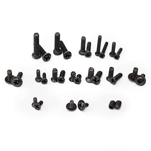 319PCS RC Screw Kit M2 M2.5 M3 Screws Bolt & Nuts Swing Arm Pin Hardware Fastener Replacement Wrench for Wltoys 144001 124018