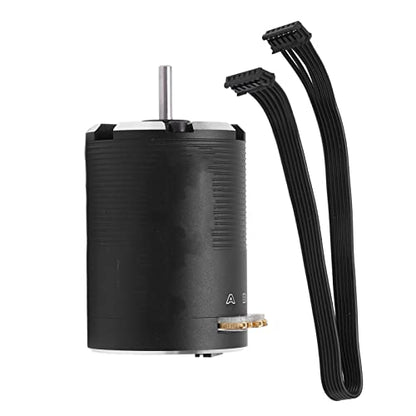 540 Sensored Brushless Motor 10.5T for 1/10 RC Cars, 3500KV Speed, Proof Rotor, Durably Aluminum Alloy Construction, Strong Torsion for Racing Enthusiasts