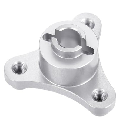 Metal Aluminum Alloy 7075 RC Slipper Clutch Eliminator Compatible with Traxxas 1/10 Stampede/Slash 4x4 VXL RC Car Upgrade Parts (Silver) - color: Silver