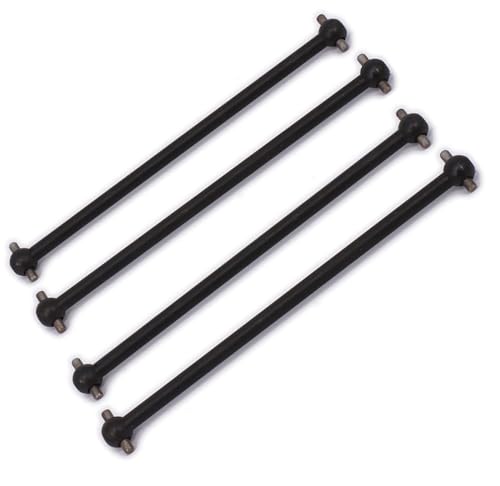 Steel Metal RC Car Drive Shaft Dogbone Overall Length 87mm for 1/10 RC Hobby Model Car hsp Wltoy Redcat 4PCS/Set - size: 87mm