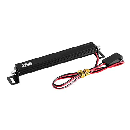 INJORA 16LED Metal Roof Light Bar with Y Wire for 1/18 TRX4M Defender