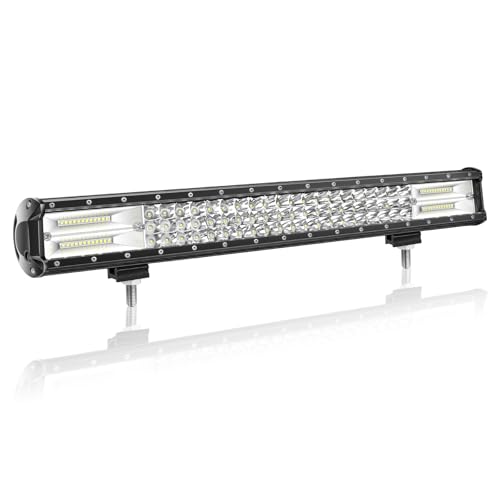 Willpower 23 Inch 324W Led Light Bar Spot Flood Combo Beam 12V 24V Fog Work Lamps Driving Offroad Lights for 4x4 Truck Tractor Boat Car ATV UTV SUV - size: 23'' - 324W - Combo