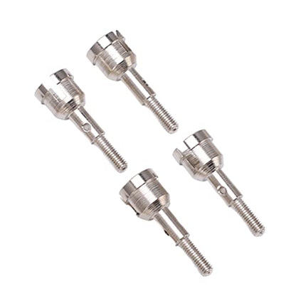 RC Dog Bone Drive Shaft,RC Dogbone Adapter Diff Cup Joint Axle as RC Car Truck Parts Replacement for A949 A959 A969 A979 (Silver)