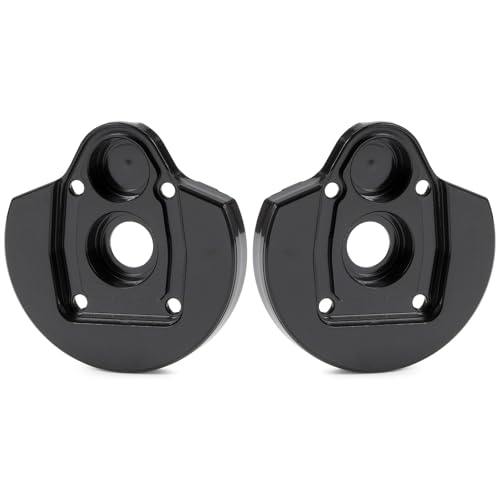 Heavy Brass Weights Front Rear Portal Cover for Capra SCX10 III AR45P CP43 | Weight 108g, Black Hard Coating, Fits 1/10 RC Crawler 4WS LCG Comp Builds