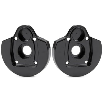 Heavy Brass Weights Front Rear Portal Cover for Capra SCX10 III AR45P CP43 | Weight 108g, Black Hard Coating, Fits 1/10 RC Crawler 4WS LCG Comp Builds