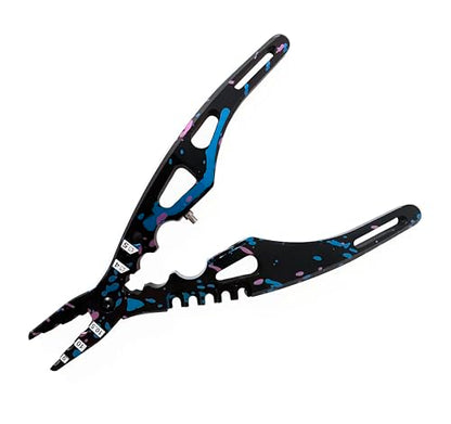 Aluminum RC Shock Absorber Pliers Repair Tool for 1/8 1/10 1/24 RC Cars | Fits 1/8 to 1/24 RC cars/trucks. Shock pliers+length ruler+solder holder. Aluminum, rust-proof, lightweight for pro tuning.