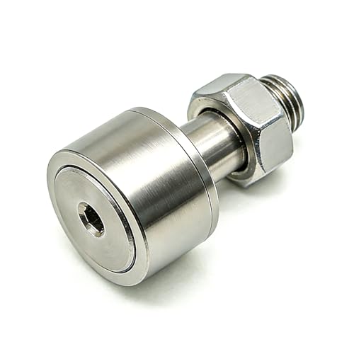 AXK 1pcs Cam Drive Wheel CF5 KR13 M5x13x23mm SUS304 Stainless Steel Standard Transmission Roller for Automated Assembly Conveyo - size: CF5/KR13—M5X13X23mm