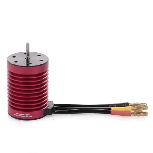 F540 Surpass F540 Hobby 4370KV Brushless Motor 45A ESC Sensorless 4 Pole 12 Slot High 3.175mm Shaft for 1/10 RC Car Truck