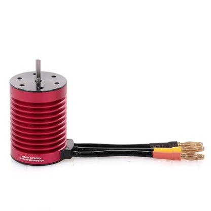 F540 Surpass F540 Hobby 4370KV Brushless Motor 45A ESC Sensorless 4 Pole 12 Slot High 3.175mm Shaft for 1/10 RC Car Truck