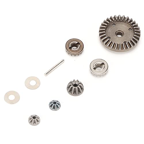 1/16 Metal Differential Gear Pinions with Drive Gear and Center Shaft, Aluminum Alloy RC Car Replacement Parts for 16889A 16889 SG1601 SG1602 M16103