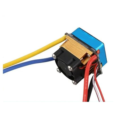 for 480A Waterproof Brushed ESC Single Motor with Cooling Fan 2-4S 3 Modes 5V/3A BEC RC Cars Modified Replacement Trailer Trucks RC Parts