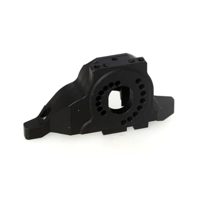 LCX 1/10th RC Crawler Car CNC Aluminum Motor Mount Upper Spur Gear Cover Transmission Housing Lower Gear Cover Set for TRX4 TRX6, Upgrades Parts Accessories (Motor Mount Set)