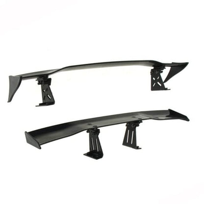 Rear Tail Wing Body Spoiler Wing Body Spoiler 1/10 RC Racing Drift Car 2 Kinds 1:10 Universal Parts Accessories - (Color: Black)