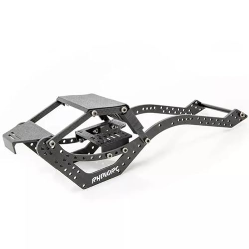 RhinoRC W1 Chassis,Crawler Frame Chassis Kit,with Titanium Alloy Link kit for 1/10 RC Crawler Car (W1 Kit) - color: W1 Kit
