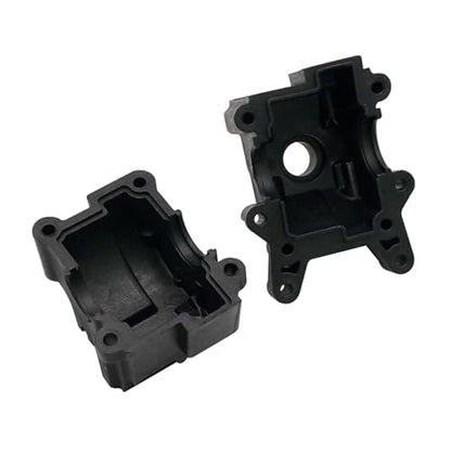 FLMLF Plastic Front Differential Diff Gear Shell Set for 1/5 Losi 5ive T ROFUN ROVAN LT King Motor X2 Rc Car Parts - style: Front