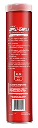 Valvoline Multi-Vehicle High Temperature Red Grease 14.1 OZ Cartridge - size: 14.1 OZ Cartridge