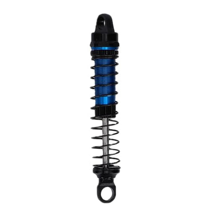 60MM Threaded for 1/18 RC Crawler Upgrade, Aluminum Alloy Damper Replacement Parts Compatible with Bronco K10, 4PCS (Blue) - color: Blue