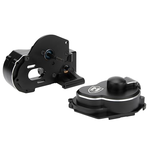 MEUS RACING Transmission Gearbox for 272 272R Traxxas VXL 2WD Slash Bandit Rustler Stampede Drag Slash C10 Mustang 5.0 F-150 Raptor (Black) - color: Black