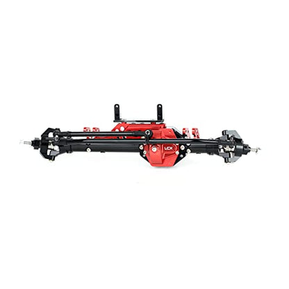 LCX Racing 1/10th RC Crawler Car CNC Aluminum AR60 OCP Upgrade Front Axle Complete Set for Axial Wraith RR10 Bomber SMT10, Upgrades Parts Accessories (Front Axle)