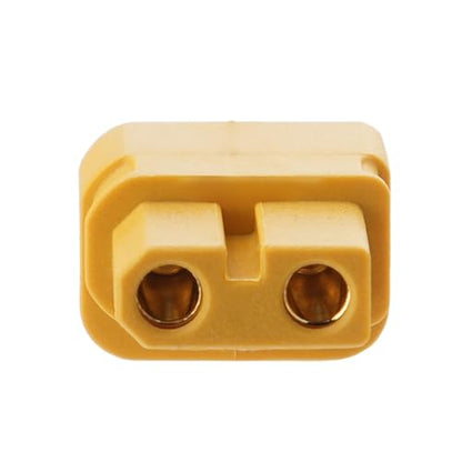 ELFCULB 10 Pairs Amass XT30ULW-A Connectors, XT30 Upgrade Female Connectors for Mini-UAV Robot (Yellow) - color: 10pcs XT30ULW-A Female