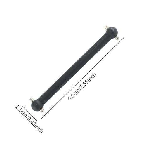 Colaxi Drive Shaft 1/14 Scale Upgrade DIY Accessory Professional RC Car Rear Dog Bone Accessory Replacement Part for RC Cars 144016