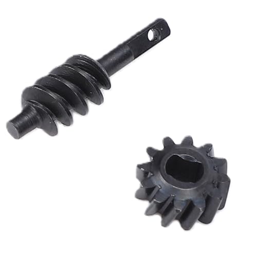 Keenso Metal Gear Steel Axle Gear Set RC Differential 2 13T Ratio for Front Rear Axles Replacement for SCX30 1 30 RC Crawler Car Upgrade Parts