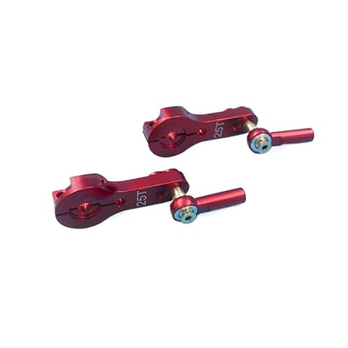 RC Boat 25T Metal Servo Arm Linkage Assembly M2 Ball Joint Rod End Set Adjustable Pushrod 110mm to 250mm CNC Aluminum Steering Link(130mm) - size: 130mm