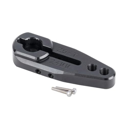 RC Clamping 25T Servo Horn 20mm 24mm 7075 Aluminum for Protek Savox Servo 1/10 Arrma Buggy Granite Raider VPS02412 Electric Car/Truck Option Parts (25T 24mm 1pc)