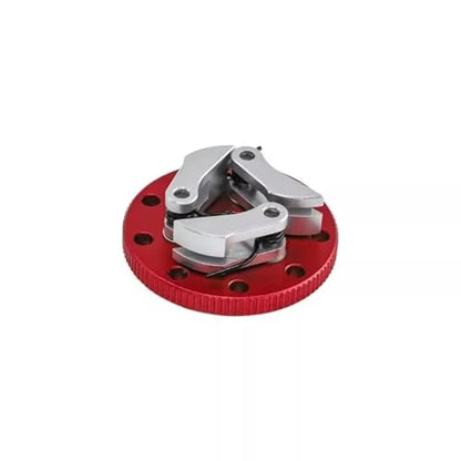 RC Repair Parts Compatible with TRXS for Nitro for Slash for Rustler 4146 3281 RC Car Upgrade Parts Accessories Metal Flywheel Clutch Bell Set(Red) - size: Red