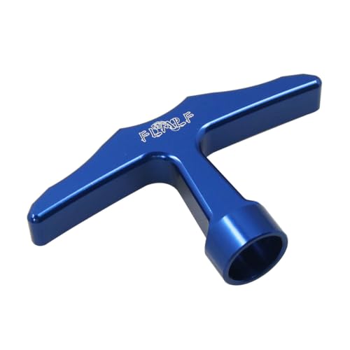 Alloy CNC Pull Starter Handle for Zenoah CY Rovan TSRC Engine (Blue) | for 1/5 Hpi Rofun Km Baja Lois 5ive-T FG GoPed Redcat Rc Car Parts - color: Blue