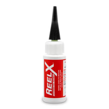 ReelX Fishing Reel Lubricant, Extreme-Pressure Anti-Corrosion Oil for Bearings, Spinning, Baitcasting, Spincast, Fly, Trolling & Electric Reels, Smooth Casting Saltwater Freshwater Protection, 1 oz