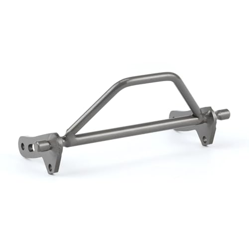 Hand Welded Grade 5 Titanium Front and Rear Bumper Bull Bar Bed Roll Bar for Vanquish VS4-10 Phoenix Chassis Body Upgrade Parts (Front Bumper B) - color: Front Bumper B