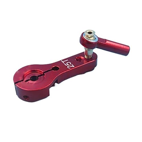 RC Boat 25T Metal Servo Arm Linkage Assembly M2 Ball Joint Rod End Set Adjustable Pushrod 110mm to 250mm CNC Aluminum Steering Link(200mm) - size: 200mm