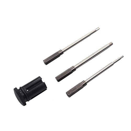 ShareGoo 4 in 1 Metal 1.5/2.0/2.5/3.0mm Allen Hex Key Driver Set,RC Hexagonal Screwdriver Repair Tools for RC Car Quadcopter Helicopter Drone Airplane Boat