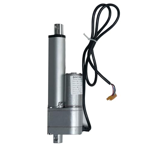 Digital Linear Servo Actuators, Long Stroke 100,150,200 mm, Signal for DIY Robot, Remote Control and Arduino PCB,for Fan Blades Cabinets Home Automation (100MM) - style: 100MM