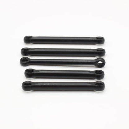 Plastic Pull Rod Linkage Tie Rod Set Replacement RC Parts for WLtoys 124008 124010 1/12 4WD RC Car - color: Pull Rod Set