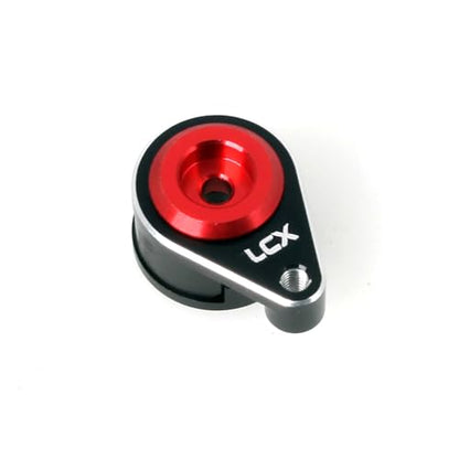 LCX Racing RC Car CNC Machined Aluminum 20T Servo Arm Servo Saver for LOSI 1/16 Mini-B Buggy 1/18 Mini-T 2.0 Stadium Truck, Upgrades Parts Accessories