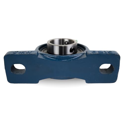 UCP209-28 Pillow Block Bearing (2 Pack), 1-3/4 inch Bore, 2 Bolt Flange Mounted, Solid Cast Iron Base, Self-Alignment - size: UCP209-28